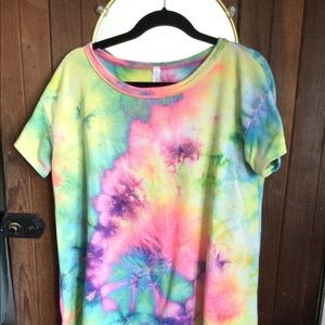 Soft tie dye shirt